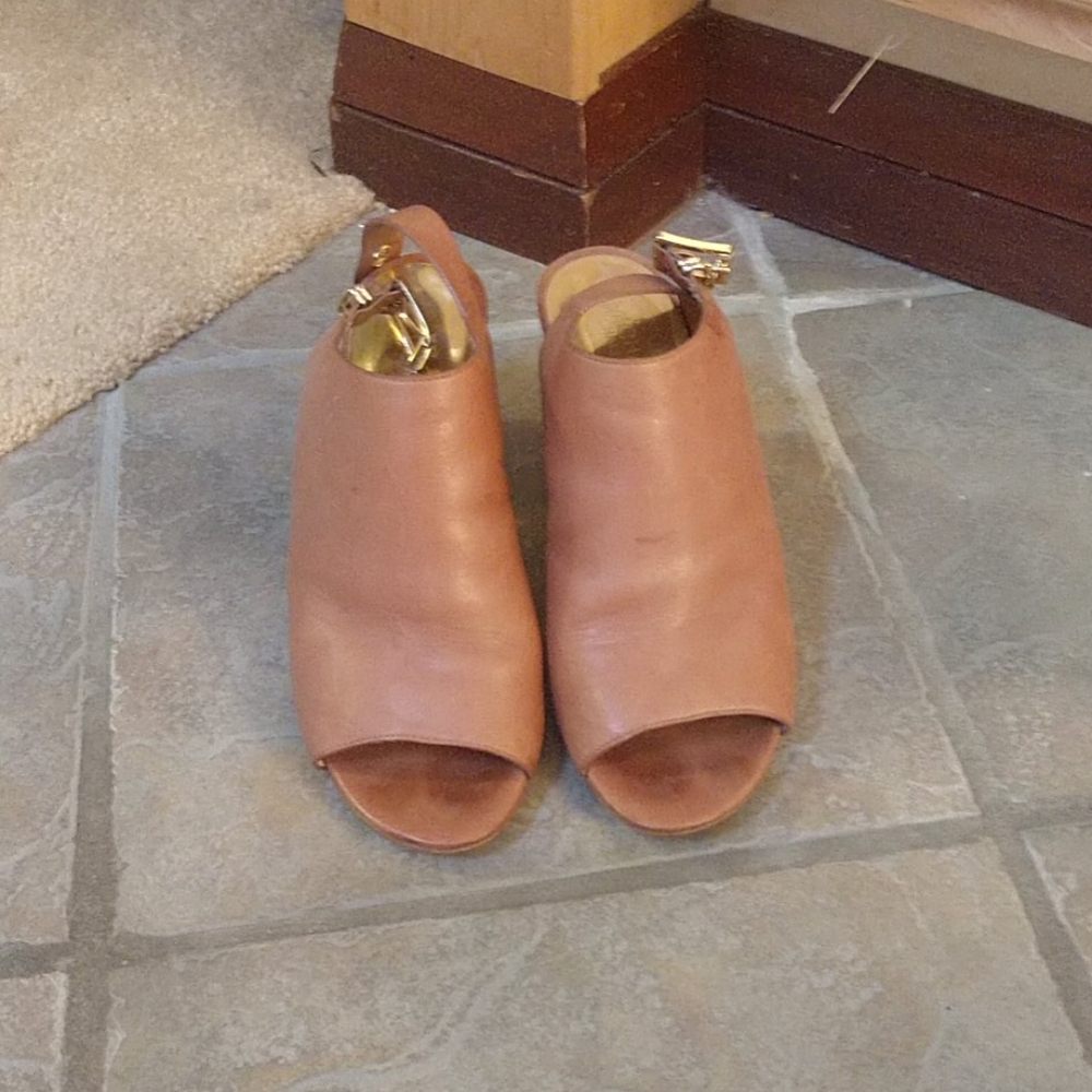 Michael Kors brown sandals